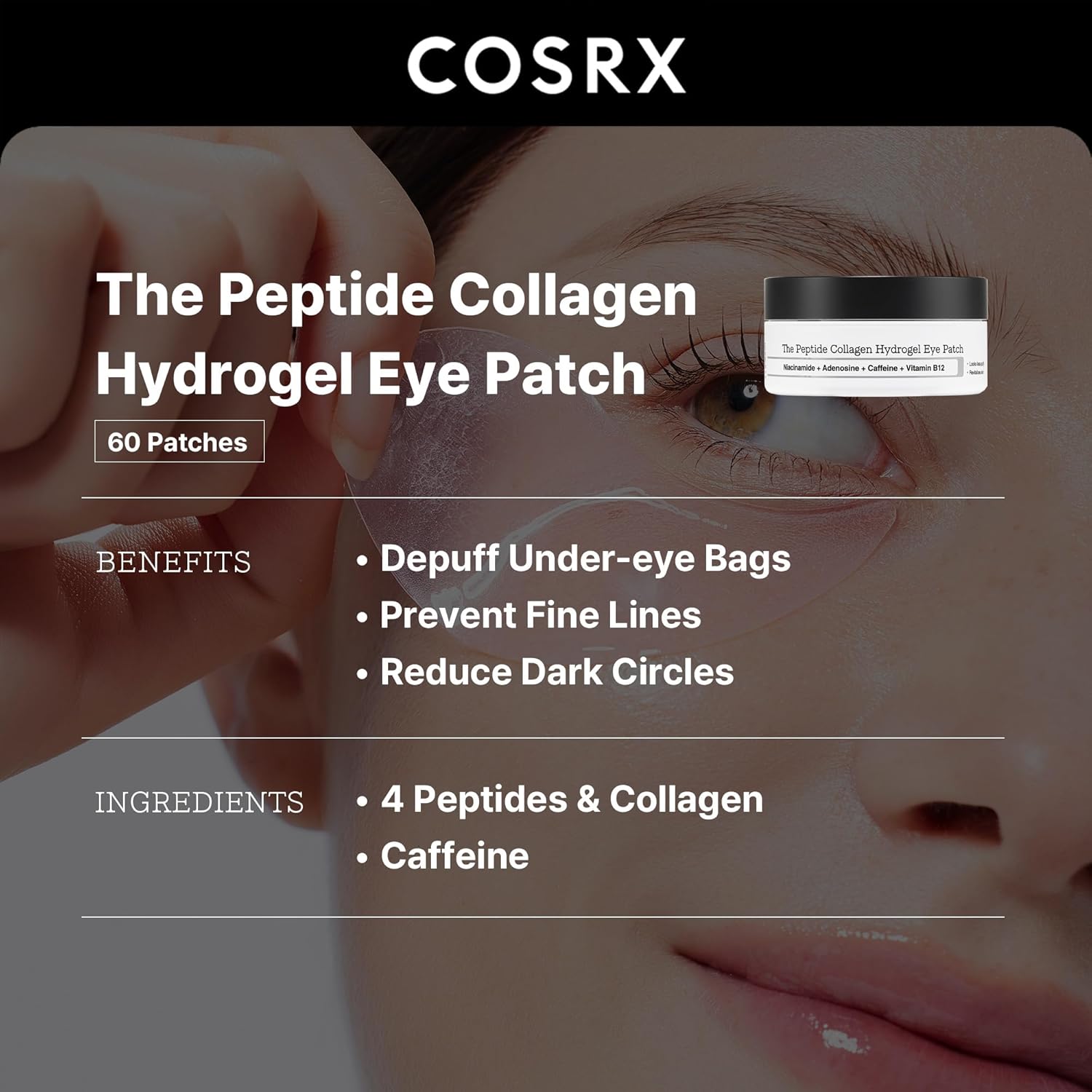 Cosrx The Peptide Collagen Hydrogel Eye Patch